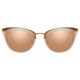 Linda Farrow - 683 C5 Cat Eye Sunglasses - Ash - Linda Farrow Eyewear