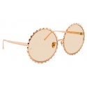 Linda Farrow - 662 C5 Round Sunglasses - Rose Gold - Linda Farrow Eyewear