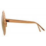 Linda Farrow - 662 C5 Round Sunglasses - Rose Gold - Linda Farrow Eyewear