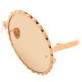 Linda Farrow - 662 C5 Round Sunglasses - Rose Gold - Linda Farrow Eyewear