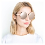 Linda Farrow - 662 C3 Round Sunglasses - Rose Gold - Linda Farrow Eyewear