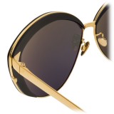 Linda Farrow - 579 C1 Cat Eye Sunglasses - Black - Linda Farrow Eyewear