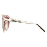 Linda Farrow - 579 C4 Cat Eye Sunglasses - Pink - Linda Farrow Eyewear