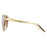 Linda Farrow - 579 C5 Cat Eye Sunglasses - Taupe - Linda Farrow Eyewear