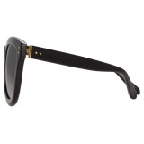 Linda Farrow - 712 C1 D-Frame Sunglasses - Black - Linda Farrow Eyewear