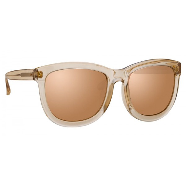 Linda Farrow - 712 C6 D-Frame Sunglasses - Ash - Linda Farrow Eyewear