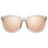 Linda Farrow - 712 C6 D-Frame Sunglasses - Ash - Linda Farrow Eyewear