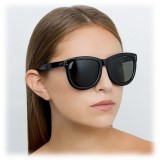 Linda Farrow - 712 C1 D-Frame Sunglasses - Black - Linda Farrow Eyewear