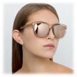 Linda Farrow - 712 C6 D-Frame Sunglasses - Ash - Linda Farrow Eyewear