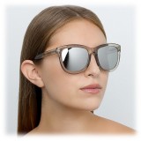 Linda Farrow - 712 C7 D-Frame Sunglasses - Truffle - Linda Farrow Eyewear