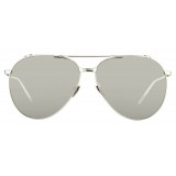 Linda Farrow - 425 C2 Aviator Sunglasses - White Gold - Linda Farrow Eyewear - Kourtney Kardashian - Olivia Munn - Official