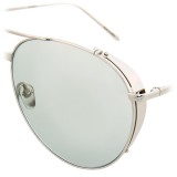 Linda Farrow - 425 C14 Aviator Sunglasses - White Gold - Linda Farrow Eyewear