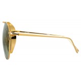 Linda Farrow - 425 C13 Aviator Sunglasses - Yellow Gold - Linda Farrow Eyewear