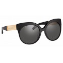 Linda Farrow - Occhiali da Sole Cat Eye 388 C1 - Tartaruga - Linda Farrow Eyewear