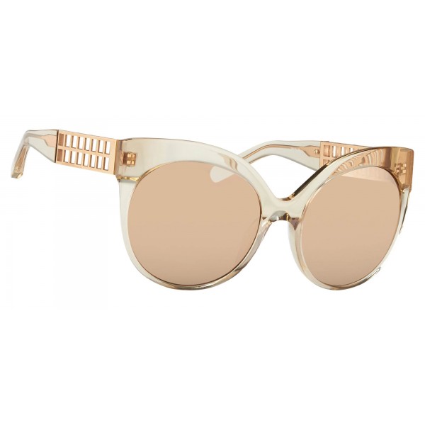 Linda Farrow - 388 C14 Cat Eye Sunglasses - Ash - Linda Farrow Eyewear