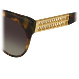 Linda Farrow - 388 C15 Cat Eye Sunglasses - Tortoise - Linda Farrow Eyewear