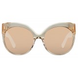 Linda Farrow - 388 C14 Cat Eye Sunglasses - Ash - Linda Farrow Eyewear