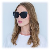 Linda Farrow - 388 C1 Cat Eye Sunglasses - Tortoise - Linda Farrow Eyewear