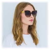 Linda Farrow - 388 C15 Cat Eye Sunglasses - Tortoise - Linda Farrow Eyewear