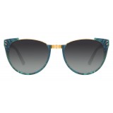 Linda Farrow - 136 C37 Cat Eye Sunglasses - Jade - Linda Farrow Eyewear