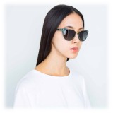 Linda Farrow - 136 C37 Cat Eye Sunglasses - Jade - Linda Farrow Eyewear