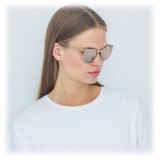 Linda Farrow - 136 C30 Cat Eye Sunglasses - Ash - Linda Farrow Eyewear