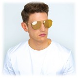 Linda Farrow - 575 C1 Aviator Sunglasses - Gold - Linda Farrow Eyewear