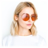 Linda Farrow - 626 C5 Square Sunglasses - Light Gold - Linda Farrow Eyewear