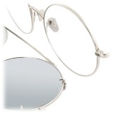 Linda Farrow - 647 C2 Round Sunglasses - White Gold - Linda Farrow Eyewear