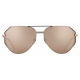 Linda Farrow - 351 C7 Aviator Sunglasses - Rose Gold - Linda Farrow Eyewear