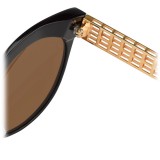 Linda Farrow - 388 C3 Cat Eye Sunglasses - Dew - Linda Farrow Eyewear