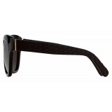 Linda Farrow - 379 C3 Cat Eye Sunglasses - Black - Linda Farrow Eyewear