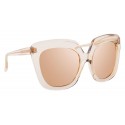 Linda Farrow - 556 C5 Oversized Sunglasses - Clear - Linda Farrow Eyewear