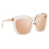 Linda Farrow - 556 C5 Oversized Sunglasses - Clear - Linda Farrow Eyewear