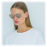 Linda Farrow - Occhiali da Sole Cat Eye 508 C1 - Oro Giallo - Linda Farrow Eyewear