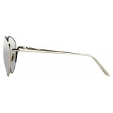 Linda Farrow - 508 C2 Cat Eye Sunglasses - White Gold - Linda Farrow Eyewear