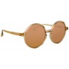 Linda Farrow - 650 C4 Round Sunglasses - Ash - Linda Farrow Eyewear