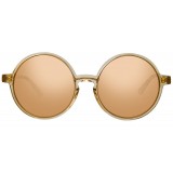 Linda Farrow - 650 C4 Round Sunglasses - Ash - Linda Farrow Eyewear