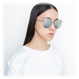 Linda Farrow - 661 C2 Cat Eye Sunglasses - White Gold - Linda Farrow Eyewear