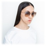 Linda Farrow - 661 C5 Cat Eye Sunglasses - Rose Gold - Linda Farrow Eyewear