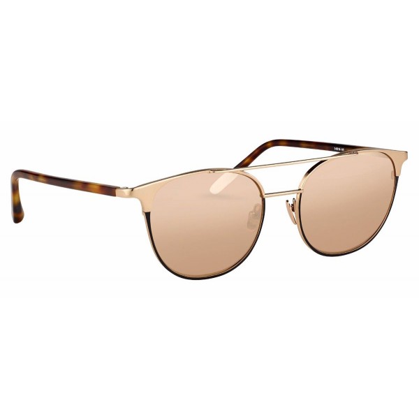 Linda Farrow - 421 C7 Browline Sunglasses - Rose Gold - Linda Farrow Eyewear - Karlie Kloss - Alessandra Ambrosio - Official