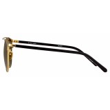 Linda Farrow - Occhiali da Sole Browline 421 C1 - Oro Giallo - Linda Farrow Eyewear - Karlie Kloss - Alessandra Ambrosio