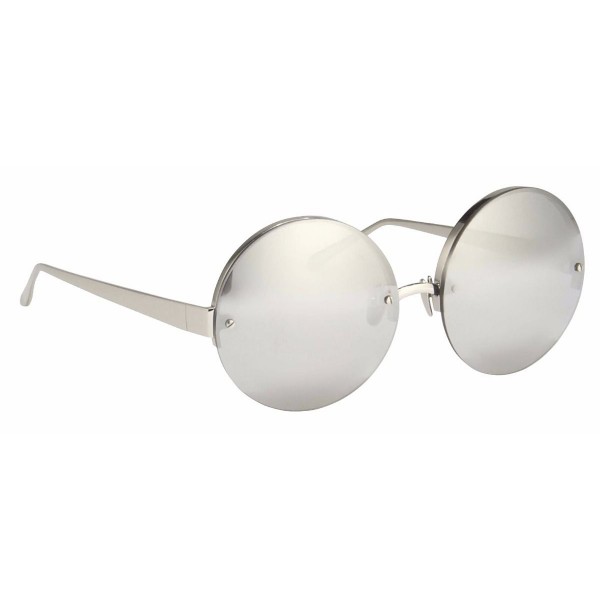 Linda Farrow - 313 C2 Round Sunglasses - Yellow Gold - Linda Farrow Eyewear