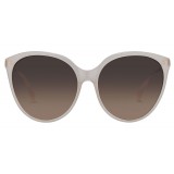 Linda Farrow - 496 C6 Oversized Sunglasses - Candyfloss - Linda Farrow Eyewear