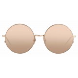 Linda Farrow - 343 C6 Round Sunglasses - Rose Gold - Linda Farrow Eyewear