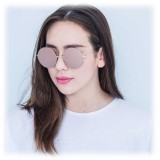 Linda Farrow - 343 C6 Round Sunglasses - Rose Gold - Linda Farrow Eyewear