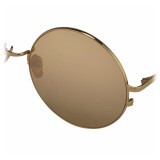 Linda Farrow - 343 C2 Round Sunglasses - Yellow Gold - Linda Farrow Eyewear