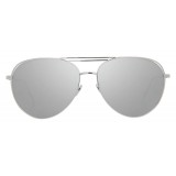 Linda Farrow - 575 C2 Aviator Sunglasses - White Gold - Linda Farrow Eyewear