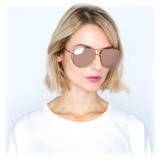 Linda Farrow - 575 C3 Aviator Sunglasses - Rose Gold - Linda Farrow Eyewear