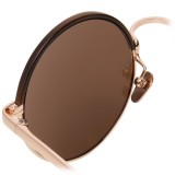 Linda Farrow - 583 C7 Round Sunglasses - Rose Gold - Linda Farrow Eyewear